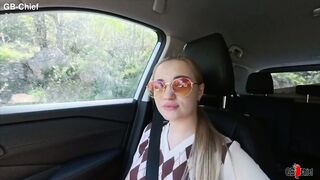 Young sexy girl outdoor fuck with older guy - 1 image