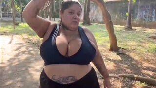 My hottie gave me a blowjob outdoors - Firegreen2