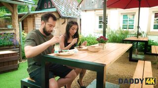 DADDY4K. Risky outdoor fuck with BF's daddy - 3 image