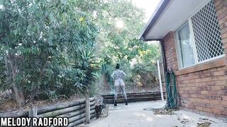 outdoor walking and bikini try on - 2 image