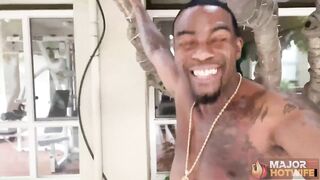 Horny Wet Cutie Syren De Mer Gets A Pussy Pool Pounding By Rome Major! - 1 image