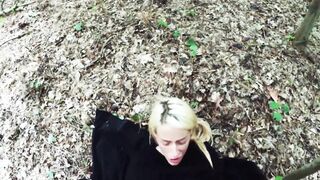 Risky German Outdoor Sex with Hot Blonde Milf - 12 image