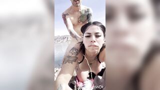 Daykissok & Matykiss at the outdoor lake