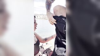 Daykissok & Matykiss at the outdoor lake