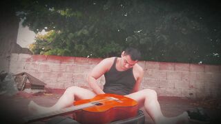 Guitar Job - Outdoor - Making the Guitar Scream - Sexy Gentleman #1