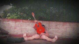 Guitar Job - Outdoor - Making the Guitar Scream - Sexy Gentleman #1