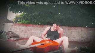 Guitar Job - Outdoor - Making the Guitar Scream - Sexy Gentleman #1