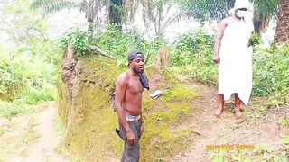 Good OutDoor Hardcore Sex With Naughty BBW Ezewanyi on the village road - 1 image