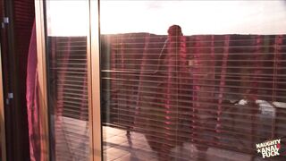 Bikini temptresses lure out gym bros for outdoor group sex mating for missionary finish.