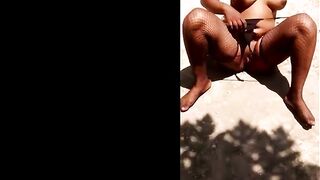 Elvie Slutty phone compilation masturbationg outdoor- Part 1