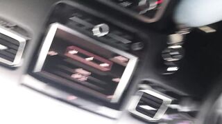 hand job outdoor on the road