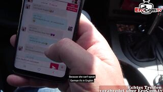 FAT Housewife with big natural tits at EroCom Date seduced in public and outdoor fuck pov - 3 image