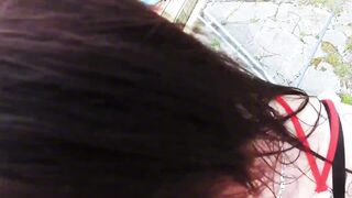 Outdoor Ass Fuck with Brunette German Milf