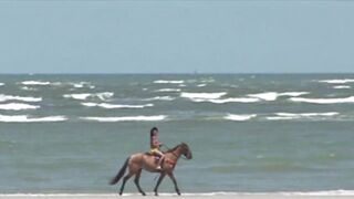 mmf outdoor threesome with hairy latina pussy