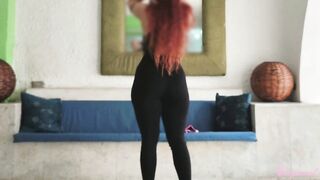 Hot workout session outdoor with my horny trainer ends up in ANAL SEX