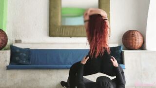 Hot workout session outdoor with my horny trainer ends up in ANAL SEX