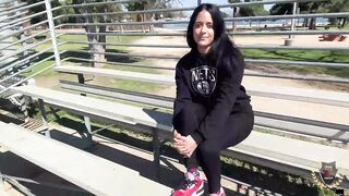 Yolanda Yamz Rome Major Curvy Brunette MILF Outdoor Forest Passion