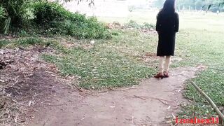 Black Clower Dress Bhabi Sex In A outdoor ( Official Video By Localsex31) - 1 image