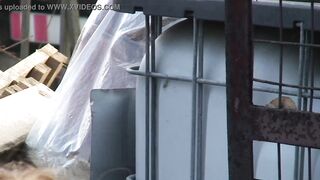 Redhead Woman get fucked Outdoor