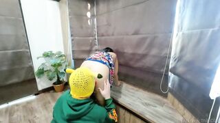 Hot Thai Housewife in Sarong – Secret Garden Outdoor - 3 image