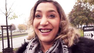 Naughty Outdoor Sex: German Latina Milf fucked in Abandoned Place