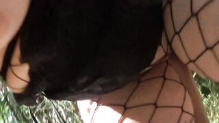 Busty tattoed mature in anal adventure outdoor - 15 image