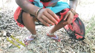 Desi Indian Outdoor Jungle Sex In Saree - 1 image