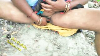 Desi Indian Outdoor Jungle Sex In Saree - 15 image