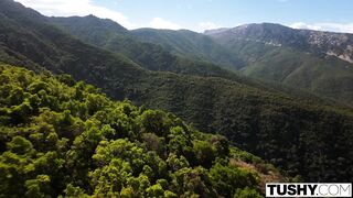 TUSHY Feisty Redhead Audrey Reid Puts Her Man To The Test In Passionate Outdoor Anal Adventure