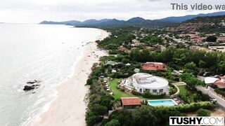 TUSHY Feisty Redhead Audrey Reid Puts Her Man To The Test In Passionate Outdoor Anal Adventure