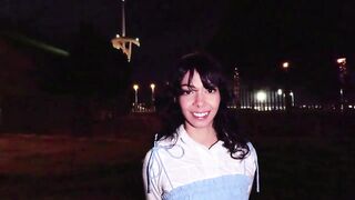 Almost Caught Deepthroat & Creampie Petite Latina Cindy Luna – Sneaky Outdoor Amateur Motorcycle Sex