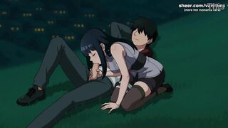 Naruto: Kunoichi Trainer | Big Ass 18yo Hinata Hyuga Teen Public Pussy Sex And Anal With Naruto. He Creampies Her Holes | Naruto Anime Hentai Porn Game - 7 image