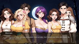 Farmer Kink [ TABOO Hentai Game ] Ep.15 Memories of LESBIAN outdoor SEX ! - 10 image