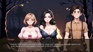 Farmer Kink [ TABOO Hentai Game ] Ep.15 Memories of LESBIAN outdoor SEX ! - 2 image