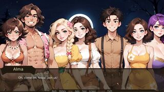 Farmer Kink [ TABOO Hentai Game ] Ep.15 Memories of LESBIAN outdoor SEX ! - 7 image