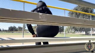 Yolanda Yamz Rome Major Curvy Brunette MILF Park Pounding Outdoor! - 4 image