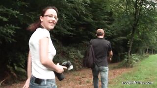 Squirt french mature hard anal pounded and double penetrated outdoor - 3 image