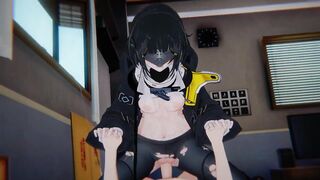 [Arknights: Endfield] Endmin COMPLETE COLLECTION: Outdoor, POV, Double Penetration & Anal (4K) - 11 image