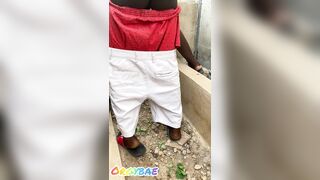He gave me a hot short fuck (outdoor fuck) - 2 image