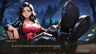 Farmer Kink [ TABOO Hentai Game ] Ep.16 CUM all over a GOTH LESBIAN SMALL TITS ! - 2 image