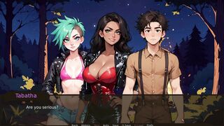 Farmer Kink [ TABOO Hentai Game ] Ep.16 CUM all over a GOTH LESBIAN SMALL TITS ! - 4 image
