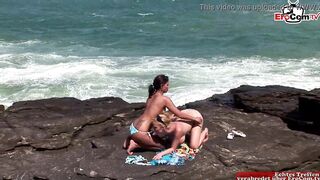 Outdoor lesbian sex with a busty blonde and a brunette slut - 9 image