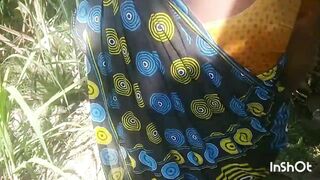 Indian housewife aunty outdoor sex