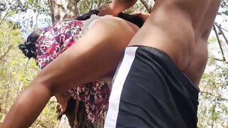 Homemade outdoor sex with my slutty stepsister - 12 image