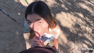 Idaho Teen With Big Tits Aubry Babcock Gets Banged Outdoors And Indoors - 12 image