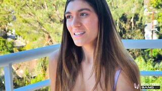 Idaho Teen With Big Tits Aubry Babcock Gets Banged Outdoors And Indoors - 2 image