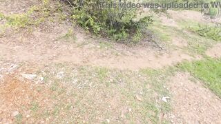 Thai girl walks and masturbates in the forest Thai Outdoor Public - 8 image