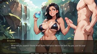 Farmer Kink [ TABOO Hentai Game ] Ep.20 LESBIAN COUPLE using his COCK outdoor ! - 14 image