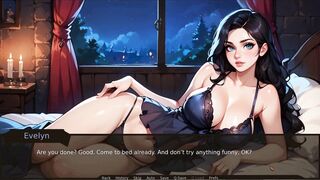 Farmer Kink [ TABOO Hentai Game ] Ep.20 LESBIAN COUPLE using his COCK outdoor ! - 3 image