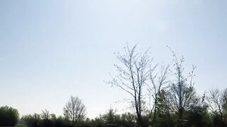 Risky Outdoor Sex with BBW Slut